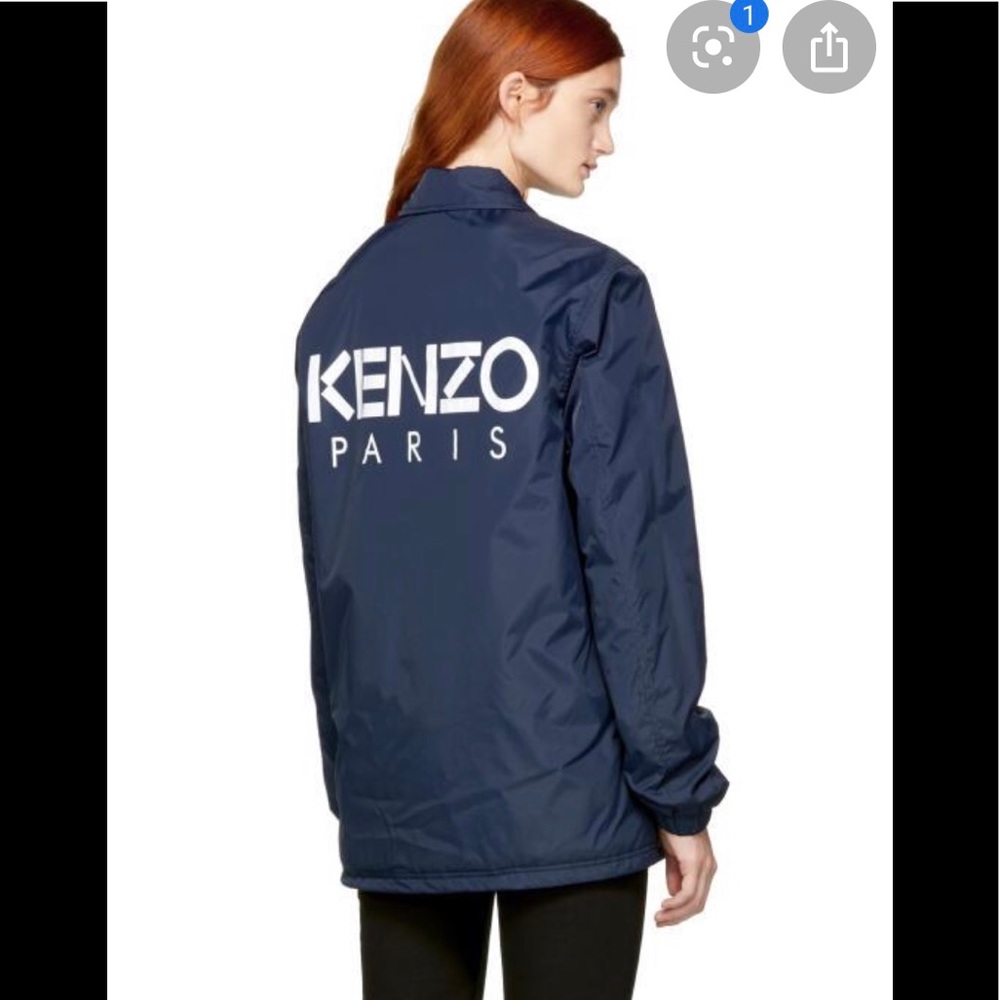 Kenzo Shel Coach Navy Color Jacket